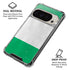 Nigeria Flag Distressed Pixel 9/9 Pro Clear Case